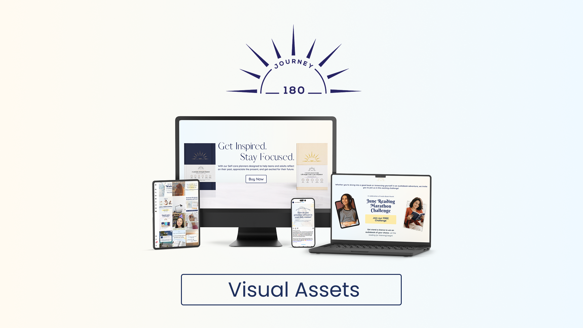Journey 180 Planner Visuals Mock ups